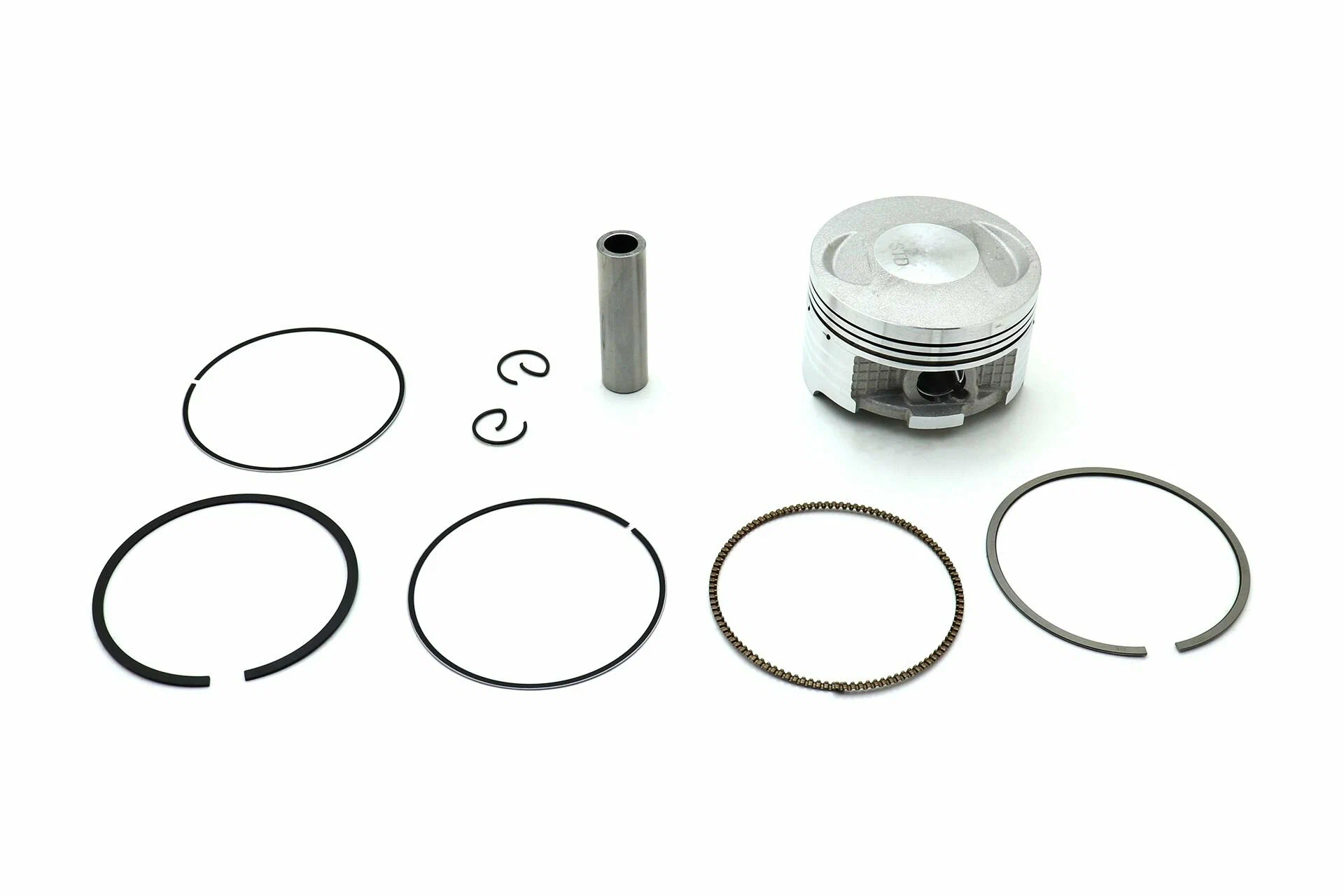 Поршень НИЗКИЙ CG 150cc D=62 мм Палец 15 мм