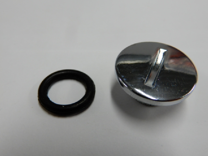 Болт пробка малая d=13.5 мм (с резинкой)