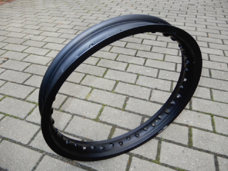 Обод алюминиевый черный R=18 (32 отверстия под спицы) НЕТ В НАЛИЧИИ