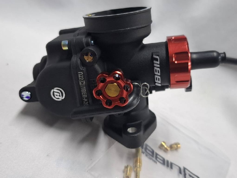 Карбюратор (для питбайка 125-140-160) NIBBI PE22FL-YJ (+жиклеры)