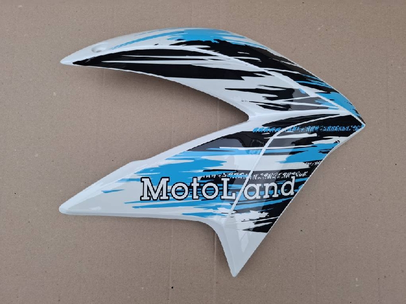 Пластик на бак Motoland EX, LT, ST Enduro (правый)(арт.43-36-13) синий