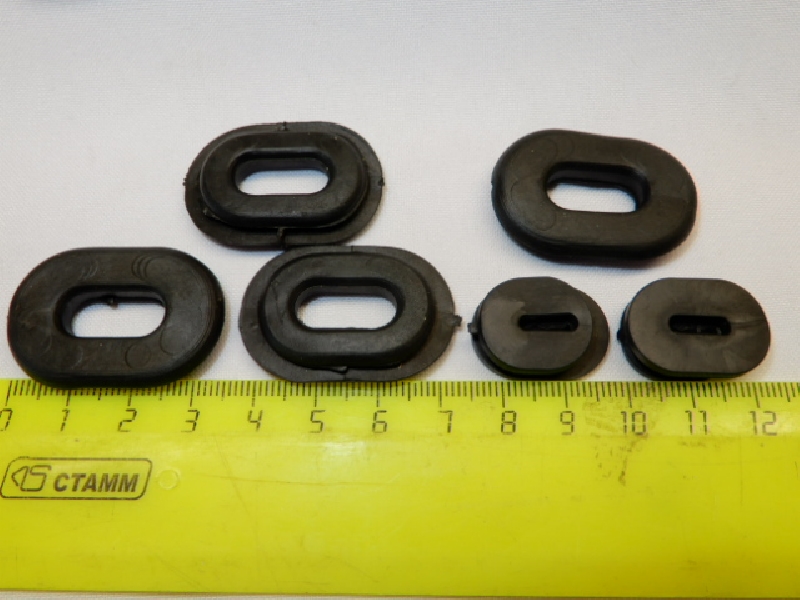 Резинки для пластика комплект 6 шт