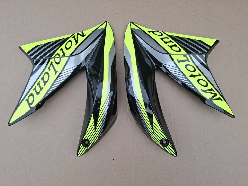 Пластик на бак Motoland EX, LT, ST Enduro, Neon (левый и правый)
