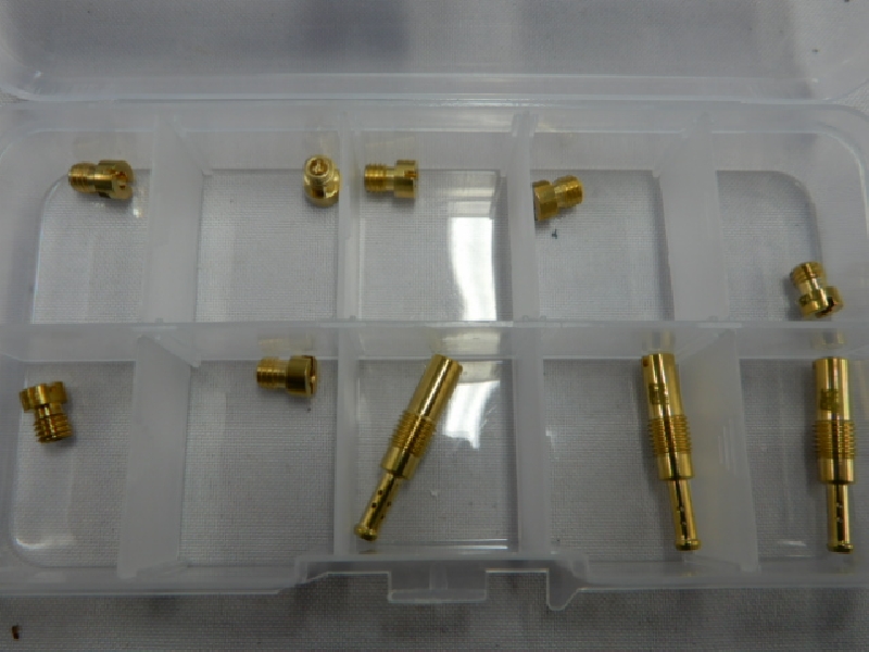 Жиклеры NIBBI PE , Mikuni ( 7 главных и 3 х/х) (115-130) (39-45)