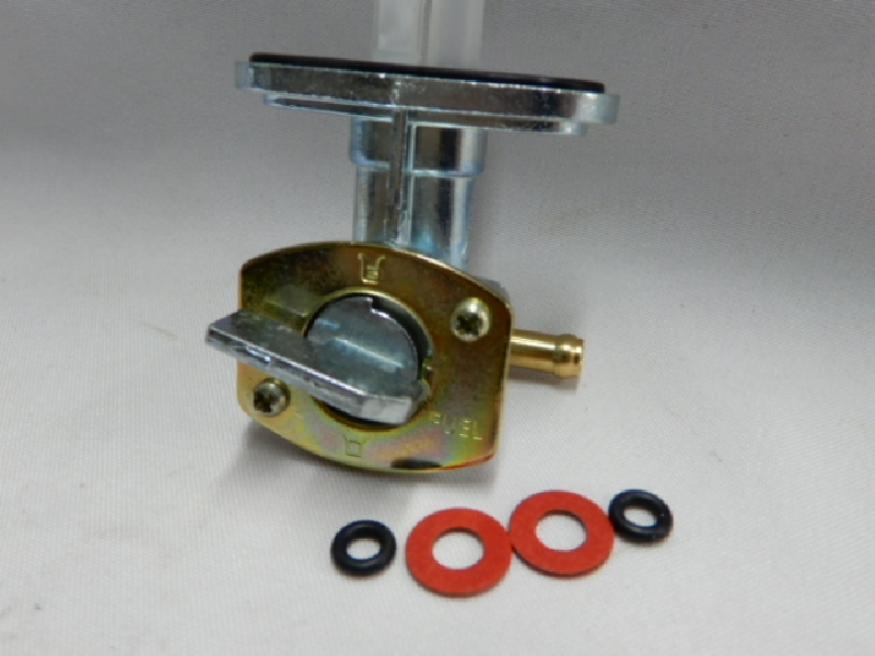 Кран Regulmoto Holeshot, Sport 003 (крепления 34 мм) H=50 мм (выход справа)