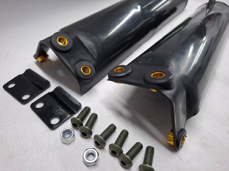 Накладки на амортизаторы Motoland XR 250 LITE (прямой угол !) L=27 см