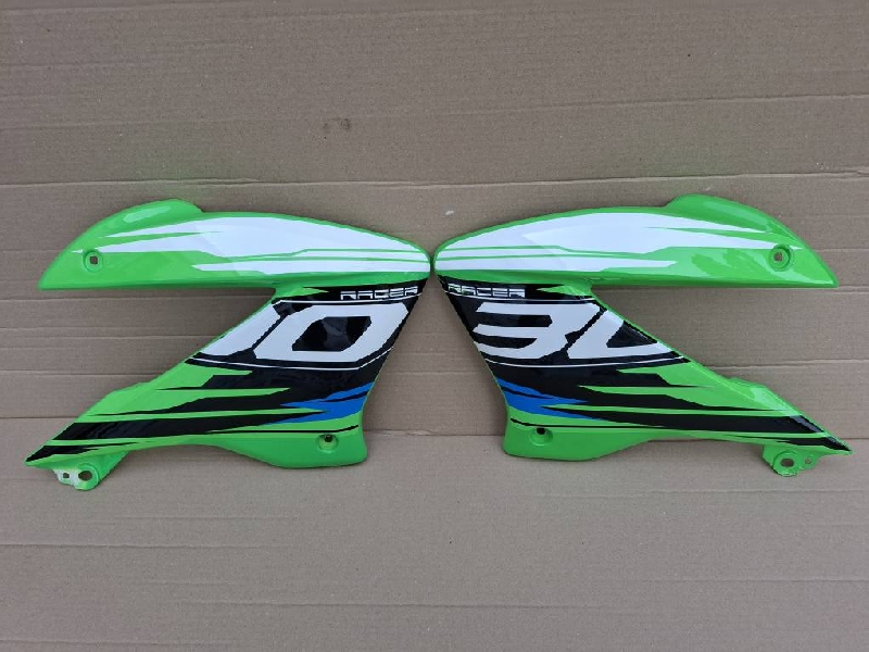 Пластик на бак Racer Panther 200-250-RC300-GY8X, Lite (зеленый) левый и правый
