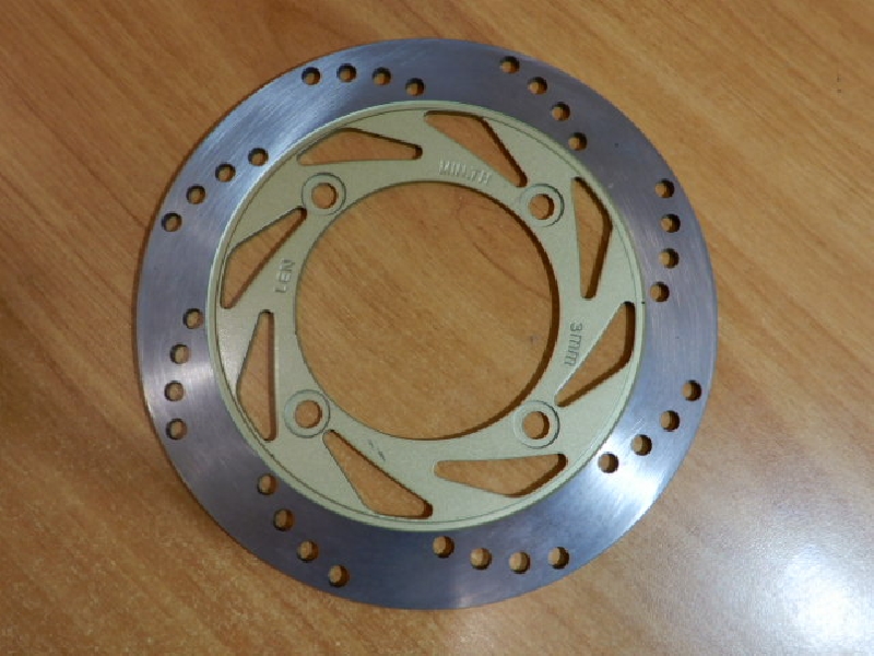 Диск тормозной Racer Skyway 250 (D=220 d=100) задний