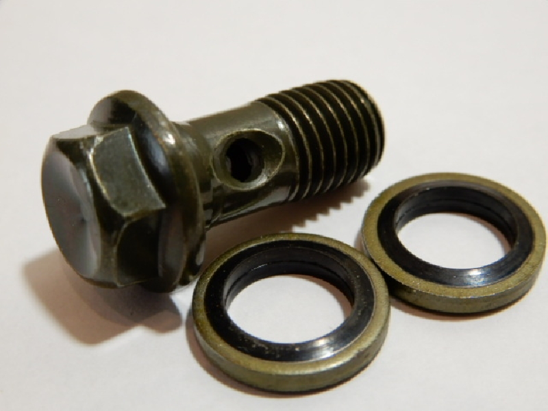 Болт тормозного шланга D=10 mm