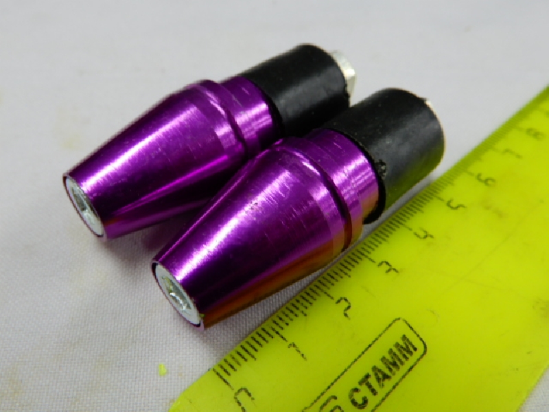 Грузики руля фиолетовые