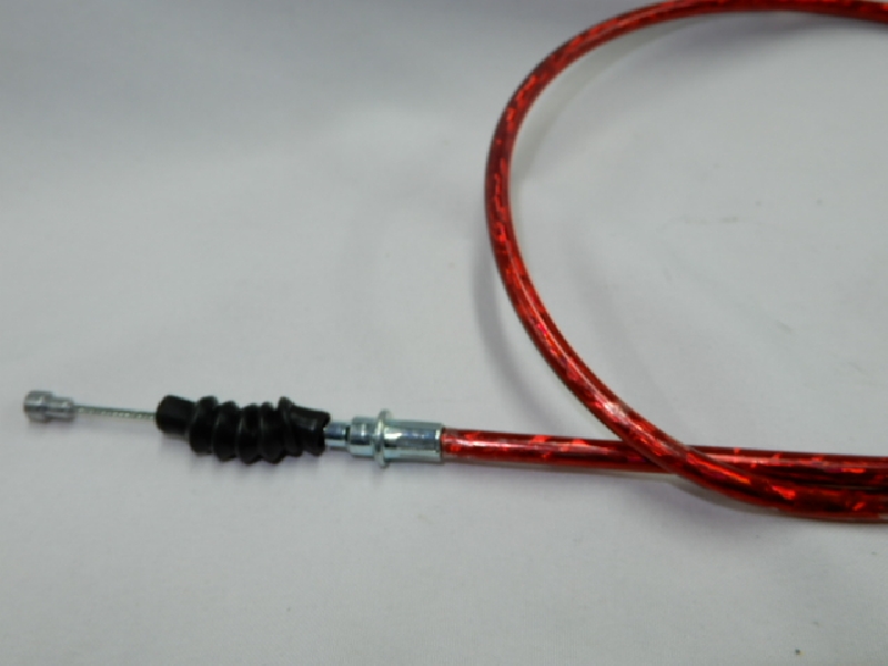 Трос сцепления IRBIS TTR 125 (L=83 см + выход 7.5 см) красный