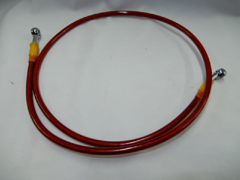 Шланг тормозной 120см Красный d=10 мм (питбайк)