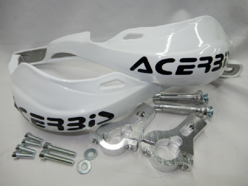 Защита рук армированная белая (крепление d= 22мм)