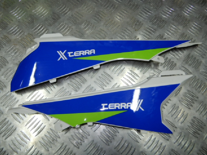 Racer RC300-GY8A Enduro 300 (боковые верхние левая + правая ) сине-зеленые