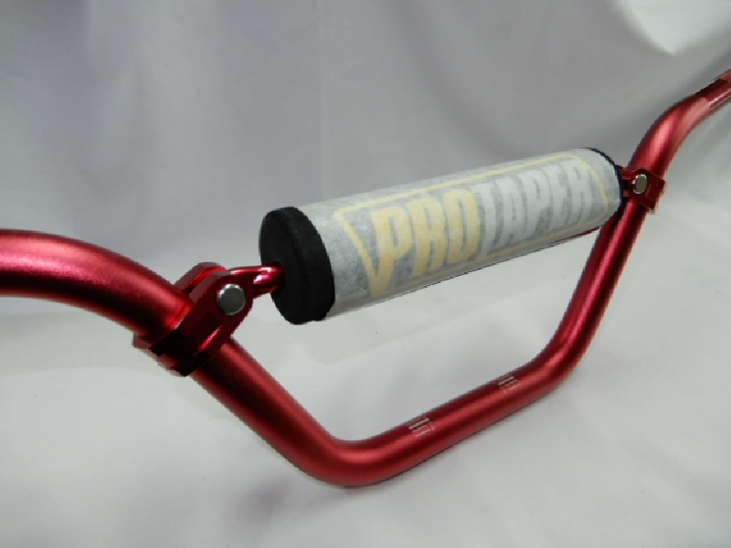 Руль (22) питбайк красный L=740