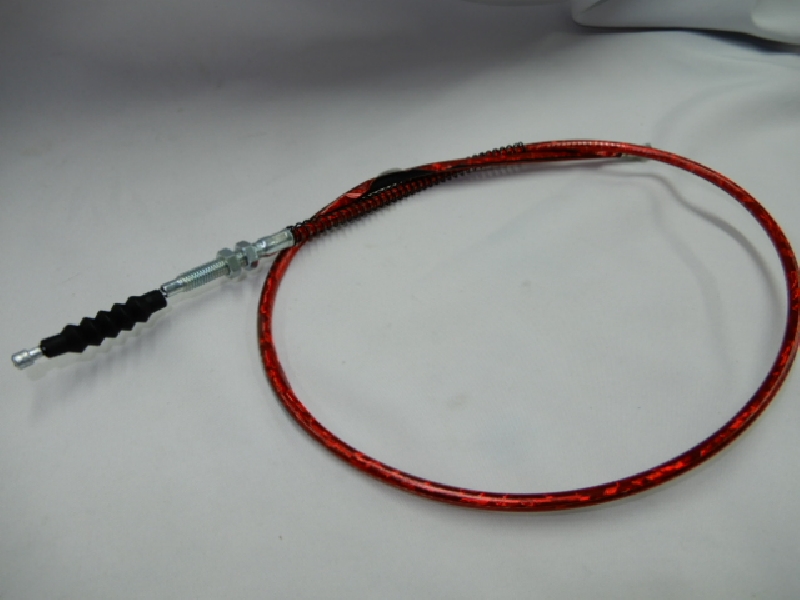 Трос сцепления (по рубашке 93 см + выход 6,5 см ) Красная пленка отклеена ! ПИТБАЙК