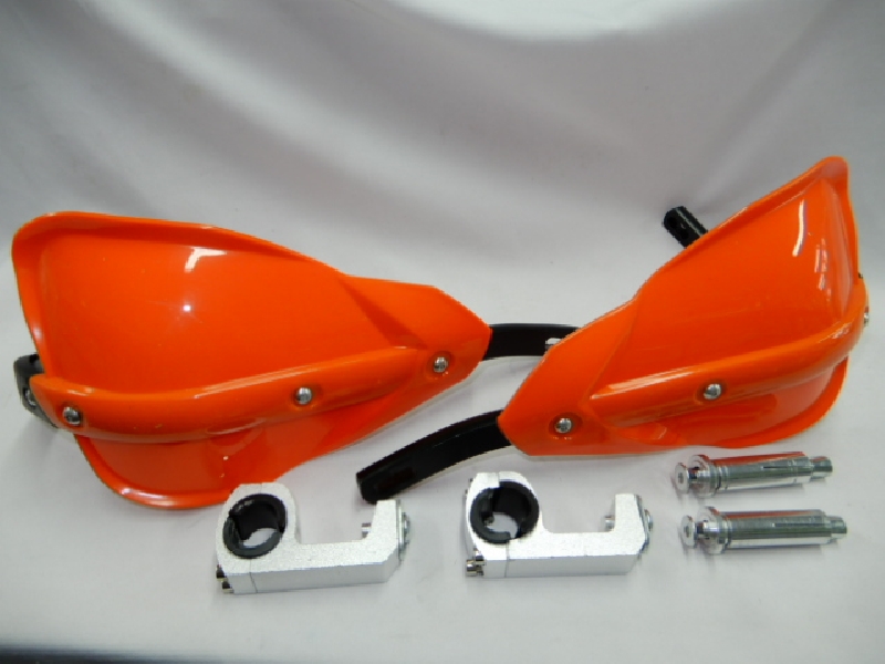 Защита рук оранжевая (крепление d= 22 или 28 мм) ДЛЯ ЛЮБОГО РУЛЯ