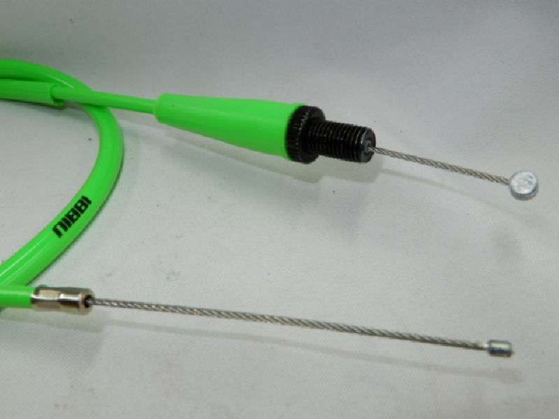 Трос газа NIBBI (L=93 см + (выход 13 см) зеленый (BSE 125 EX)