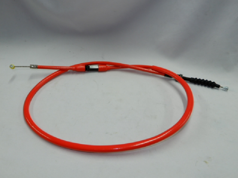 Трос сцепления 177MM водянка (по рубашке 105 см + выход 9,5 см ) красный NIBBI