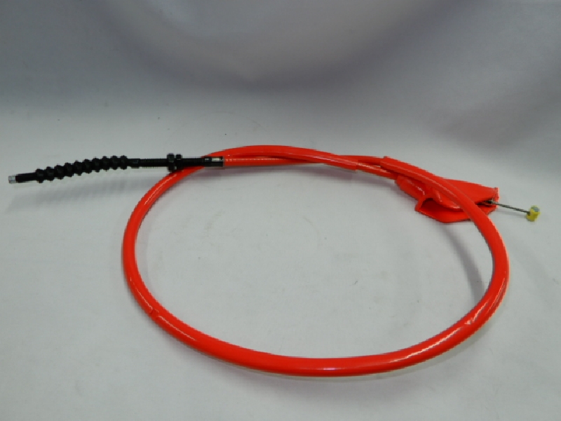 Трос сцепления (по рубашке 96 см + выход 12,5 см ) красный NIBBI