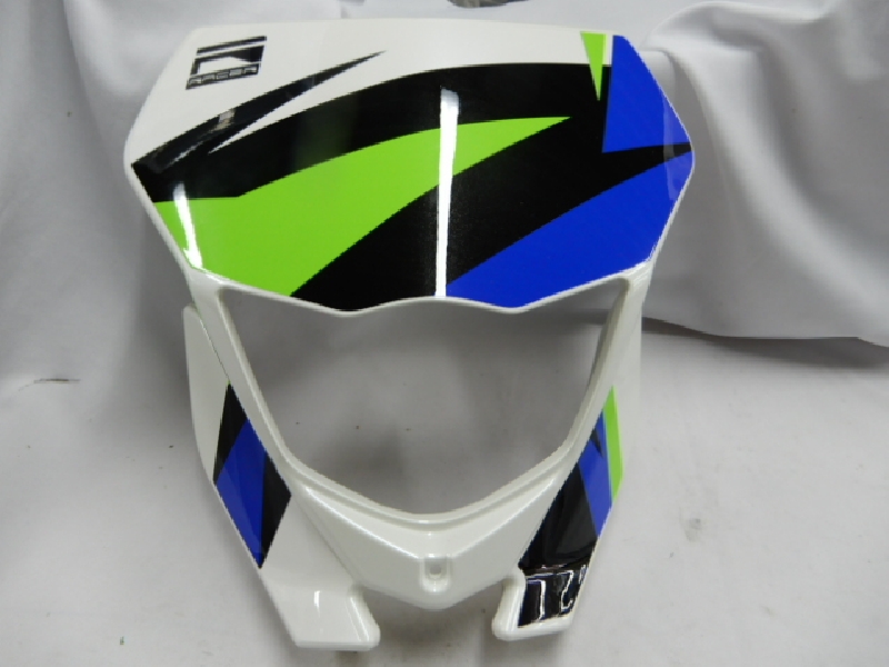 Racer RC300-GY8A Enduro 300 обтекатель фары (зелено синий )