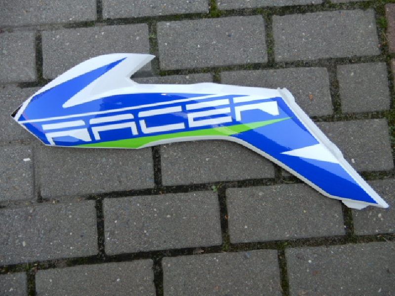 Racer RC300-GY8A Enduro 300 (на бак задняя левая) сине-зеленая