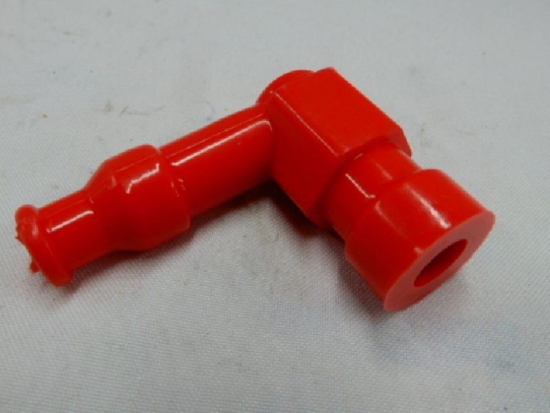 Колпачек свечной силикон КРАСНЫЙ (другой формы)