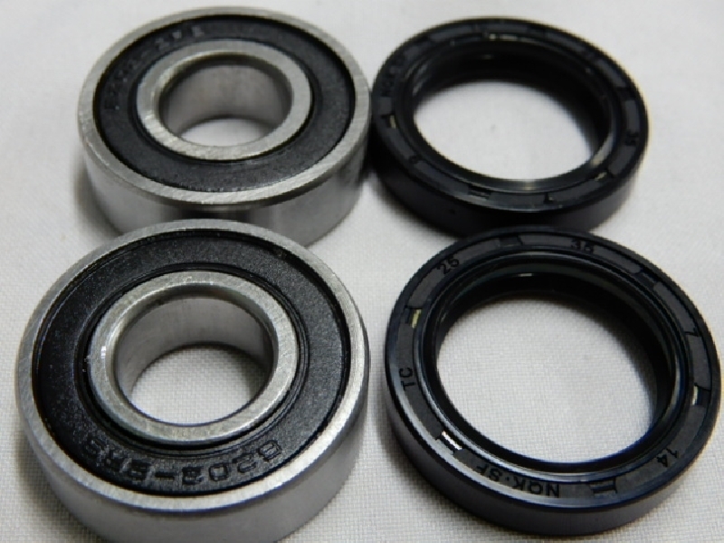 Подшипники и сальники для переднего колеса GR1 (6004)+ (25х50х7)(28х42х7)