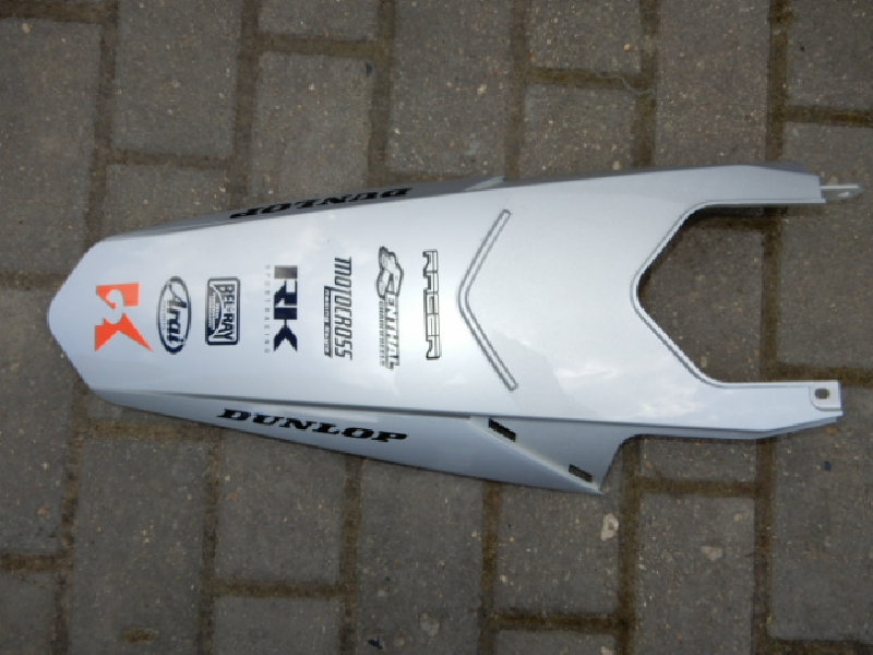 Заднее крыло Racer K2 (серое с оранжевым)