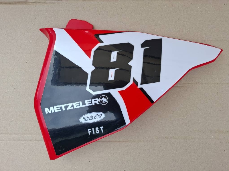 Крышка фильтр бокса Regulmoto Holeshot Red Edition