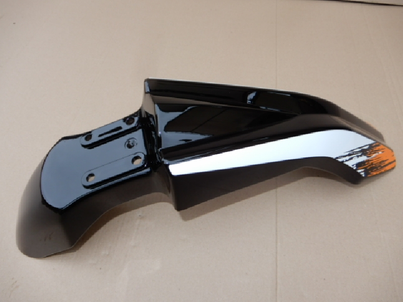 Крыло переднее Racer Panther RC250GY-RC300-GY8X (с оранжевой полосой)