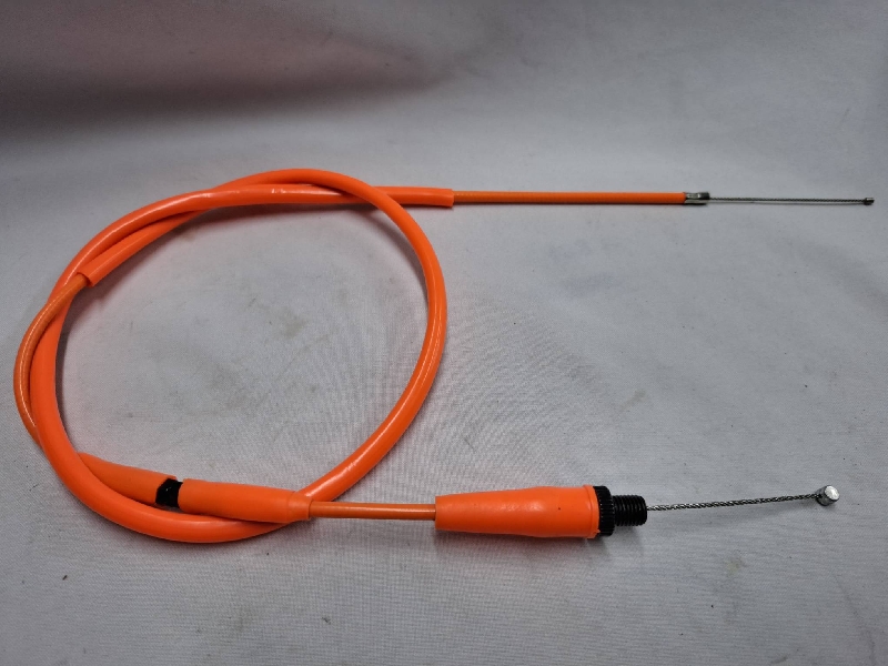 Трос газа L=101 см по рубашке (выход 15.5 см) NIBBI оранжевый