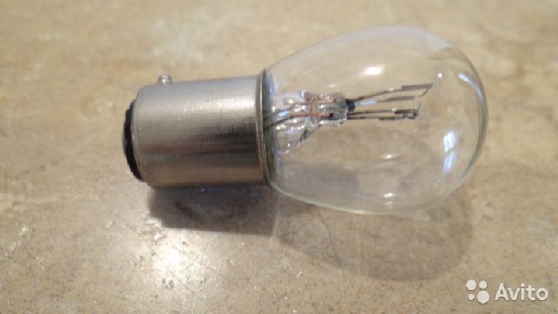 Лампочка 12V21/5W (для стоп сигнала)