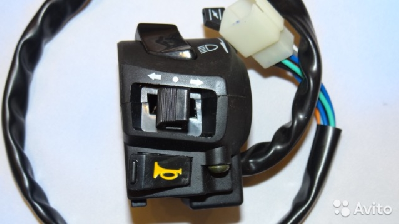 Пульт Левый Racer Skyway 200 (8 контактов)