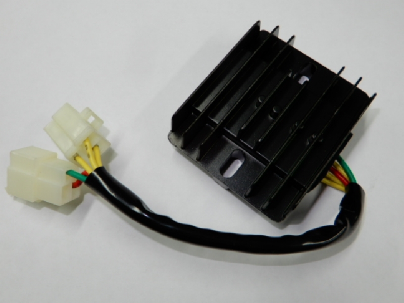 Реле регулятор 3-х фазное фишки папа-мама (5 контактов) Racer RC300-GY8A Enduro 300