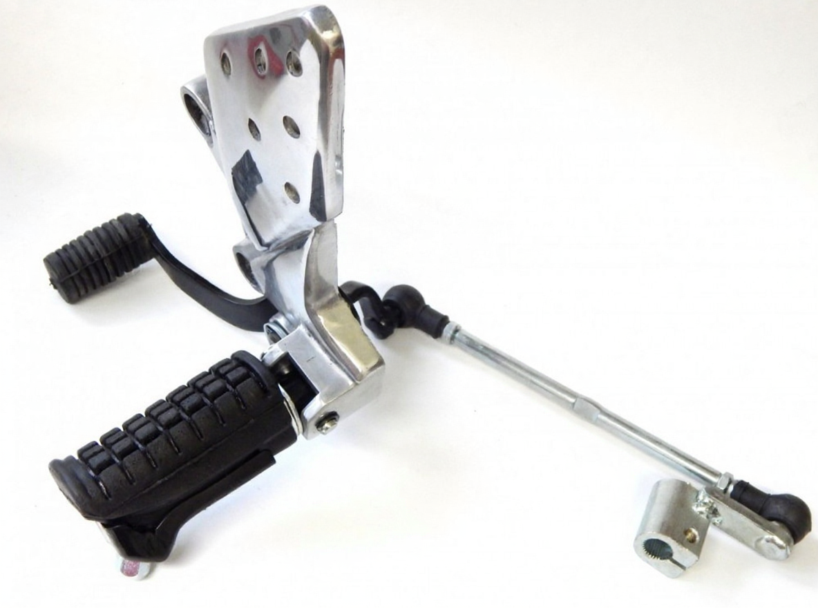 Подножка водителя левая Racer Skyway 200-250-300 (+ рычаг кпп)