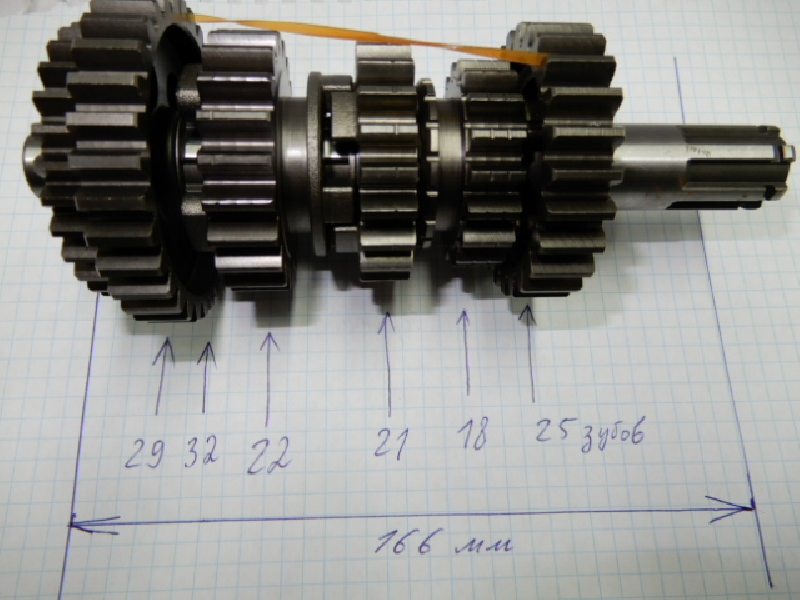 КПП 172 FMM PR (L=188 мм - L=166 мм ) 5 передач