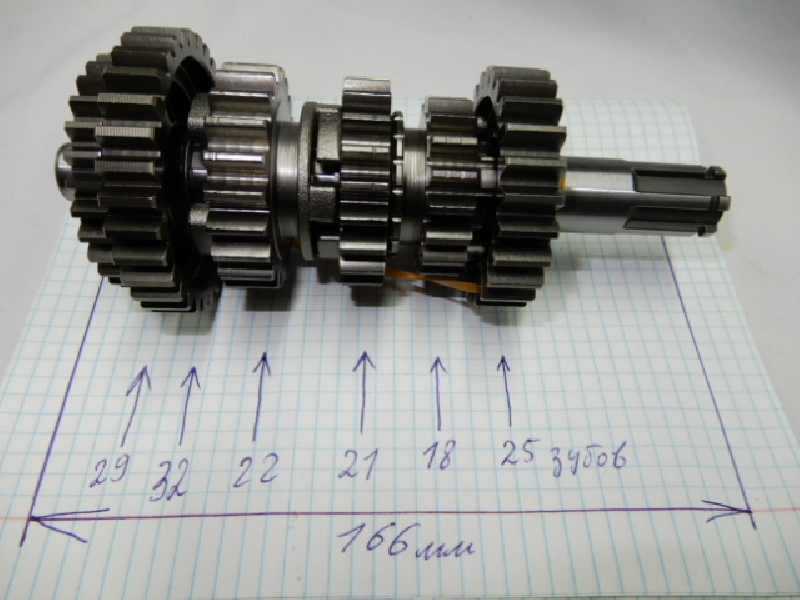 КПП в сборе BSE 174MN (L=179,L=166) 5 передач
