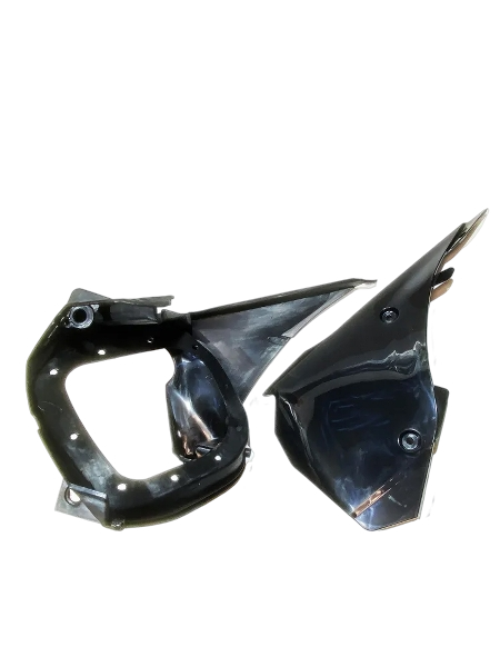 Комплект пластика Черный Kayo K1, GR1, BSE Z1, Regulmoto Athlete, Progasi SuperMax, Rockot R5/ R5F